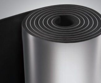 Каучуковая рулонная изоляция 19 х 1000, с алюминиевым покрытием, 19 мм
